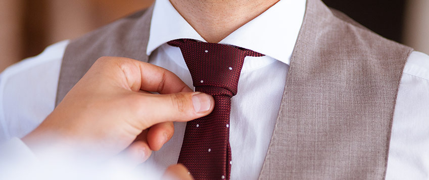 Abito nuziale materiale etico