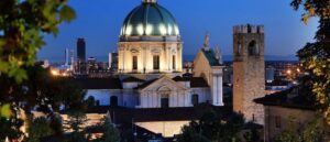 Brescia, Duomo Nuovo visto dal Castello - Lombardia