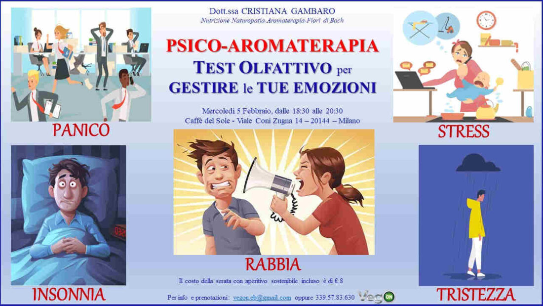 Gli oli essenziali per gestire le emozioni