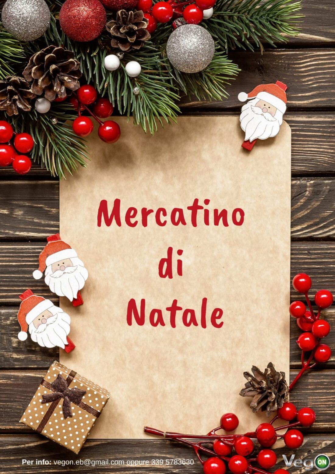 Mercatino di Natale sostenibile e artigianale