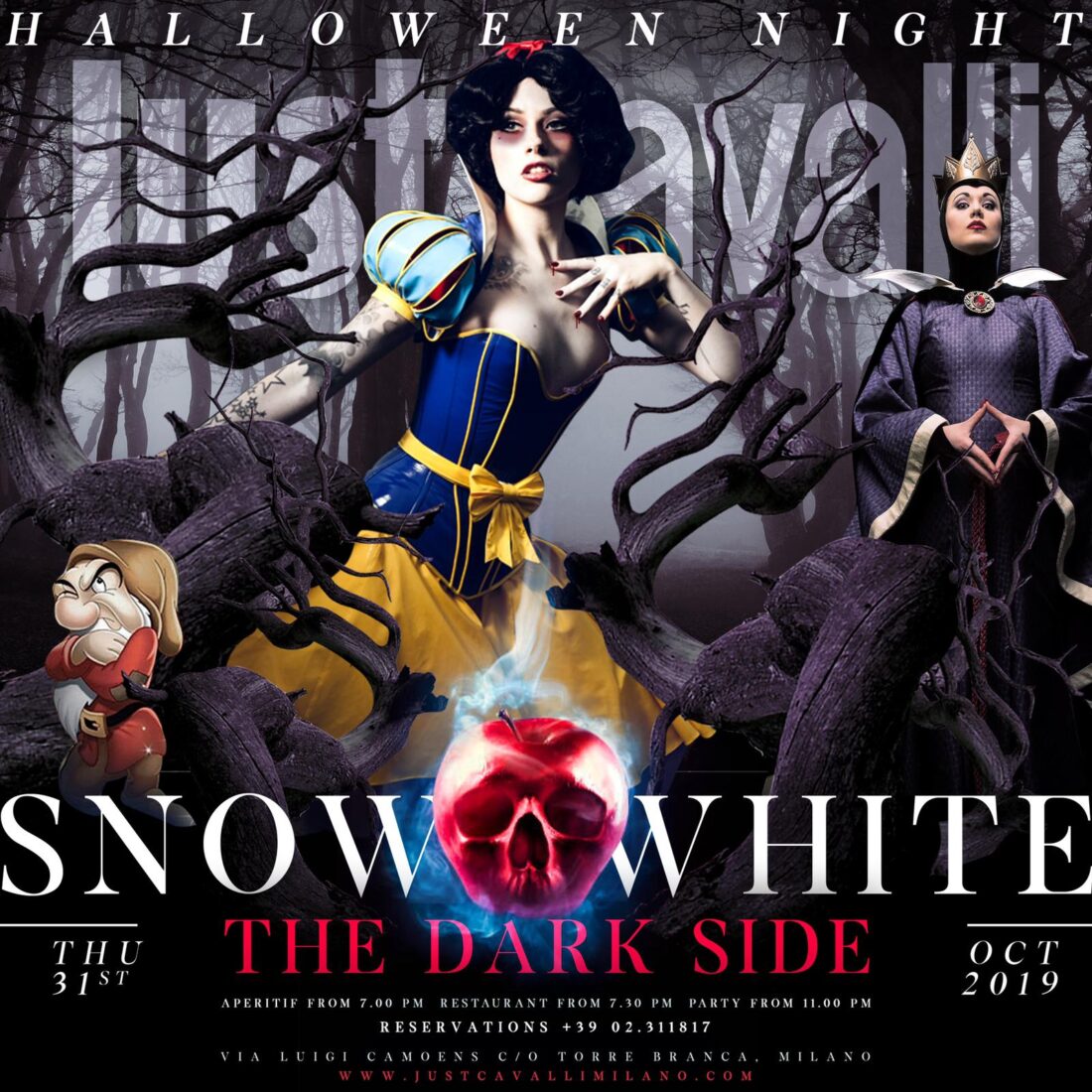 Vegan Halloween al Just Cavalli Milano